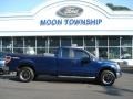 2010 Dark Blue Pearl Metallic Ford F150 XLT SuperCab 4x4  photo #1