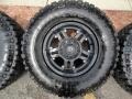 2009 Hummer H2 SUV Silver Ice Wheel and Tire Photo