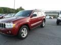 2007 Red Rock Crystal Pearl Jeep Grand Cherokee Limited CRD 4x4  photo #4