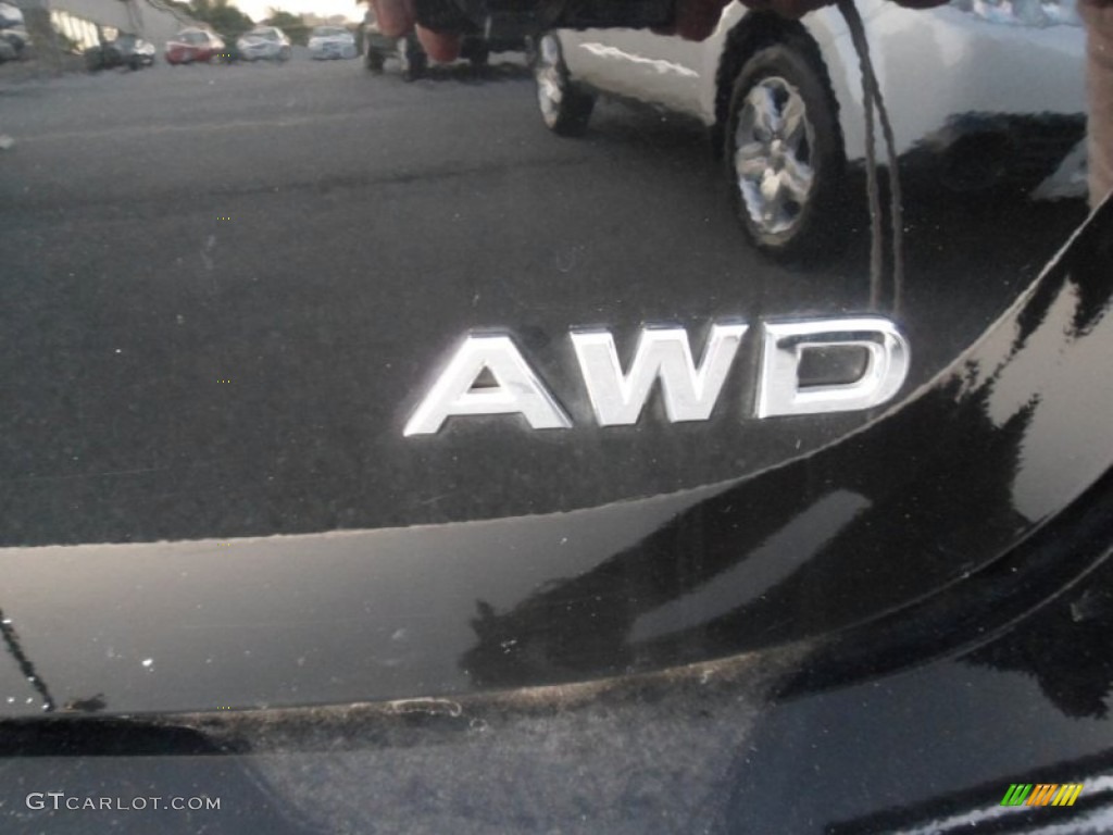 2012 Rogue S AWD - Super Black / Black photo #8