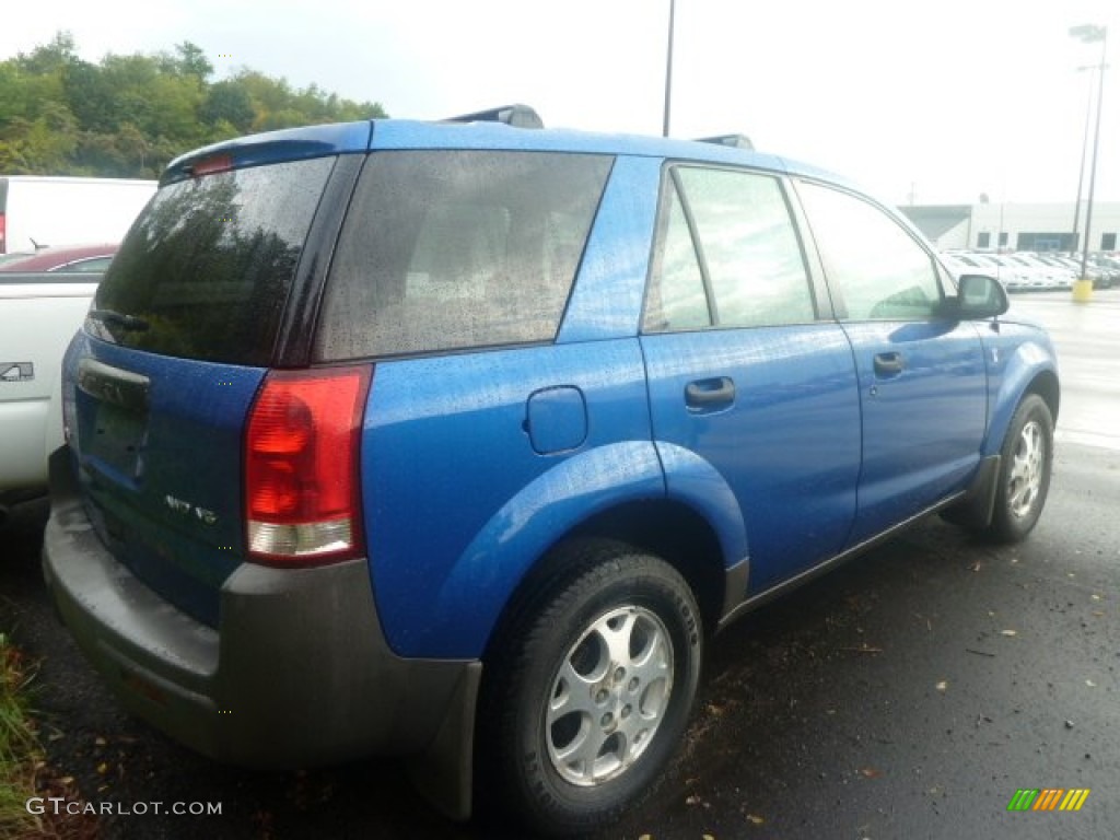 2003 VUE V6 AWD - Bright Blue / Gray photo #2