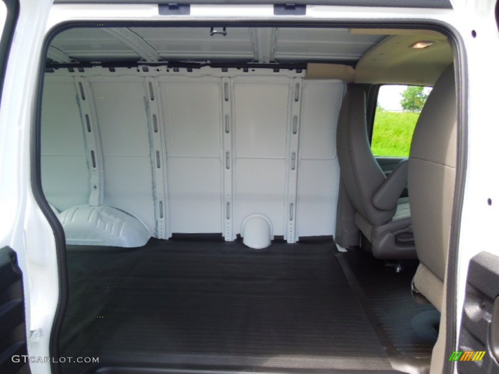 2013 Express 1500 Cargo Van - Summit White / Medium Pewter photo #17