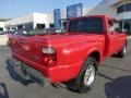 2001 Bright Red Ford Ranger XLT SuperCab 4x4  photo #2