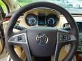 2012 Buick LaCrosse Cashmere Interior Steering Wheel Photo