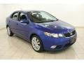 2010 Corsa Blue Kia Forte SX  photo #1