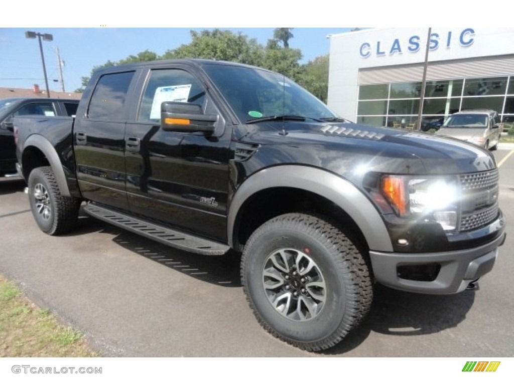 Tuxedo Black Metallic 2012 Ford F150 SVT Raptor SuperCrew 4x4 Exterior Photo #70471321