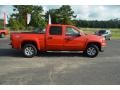 2010 Fire Red GMC Sierra 1500 SLE Crew Cab 4x4  photo #4