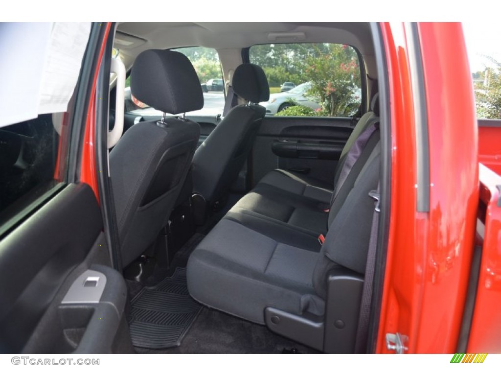 2010 Sierra 1500 SLE Crew Cab 4x4 - Fire Red / Ebony photo #12