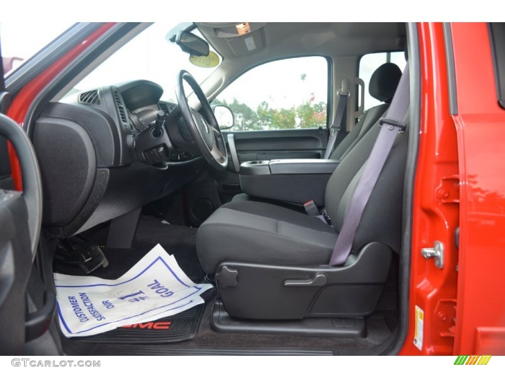 2010 Sierra 1500 SLE Crew Cab 4x4 - Fire Red / Ebony photo #20