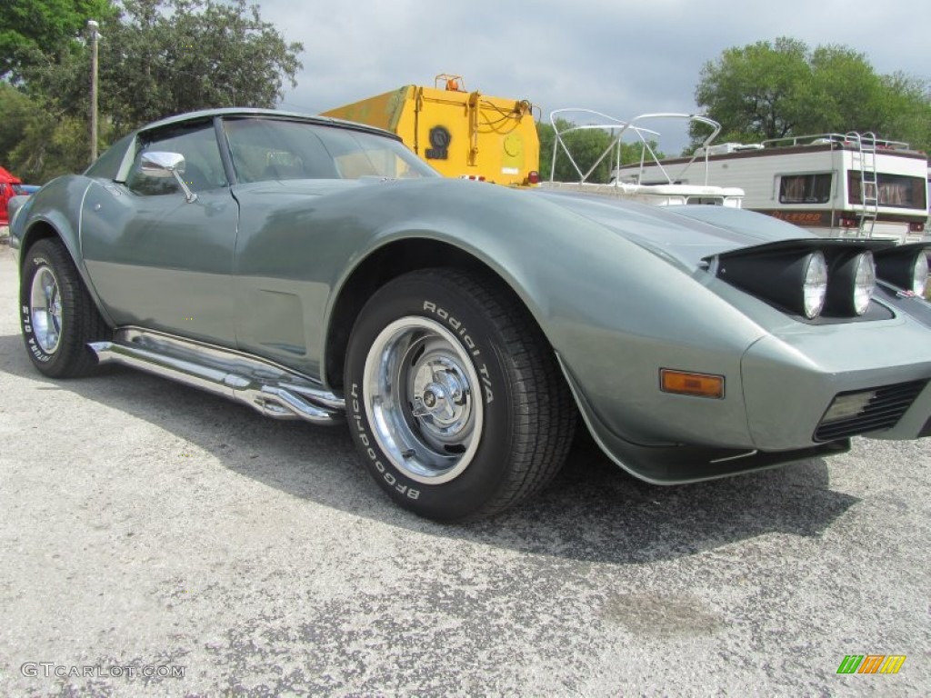 1977 Corvette Coupe - Custom Grey / Black photo #3