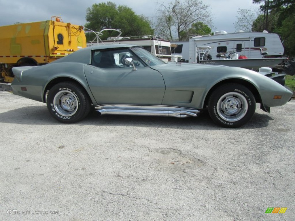 Custom Grey 1977 Chevrolet Corvette Coupe Exterior Photo #70472740