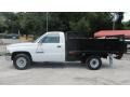 1998 Bright White Dodge Ram 2500 ST Regular Cab Flat Bed  photo #7