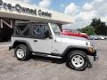 2004 Bright Silver Metallic Jeep Wrangler Sport 4x4  photo #6