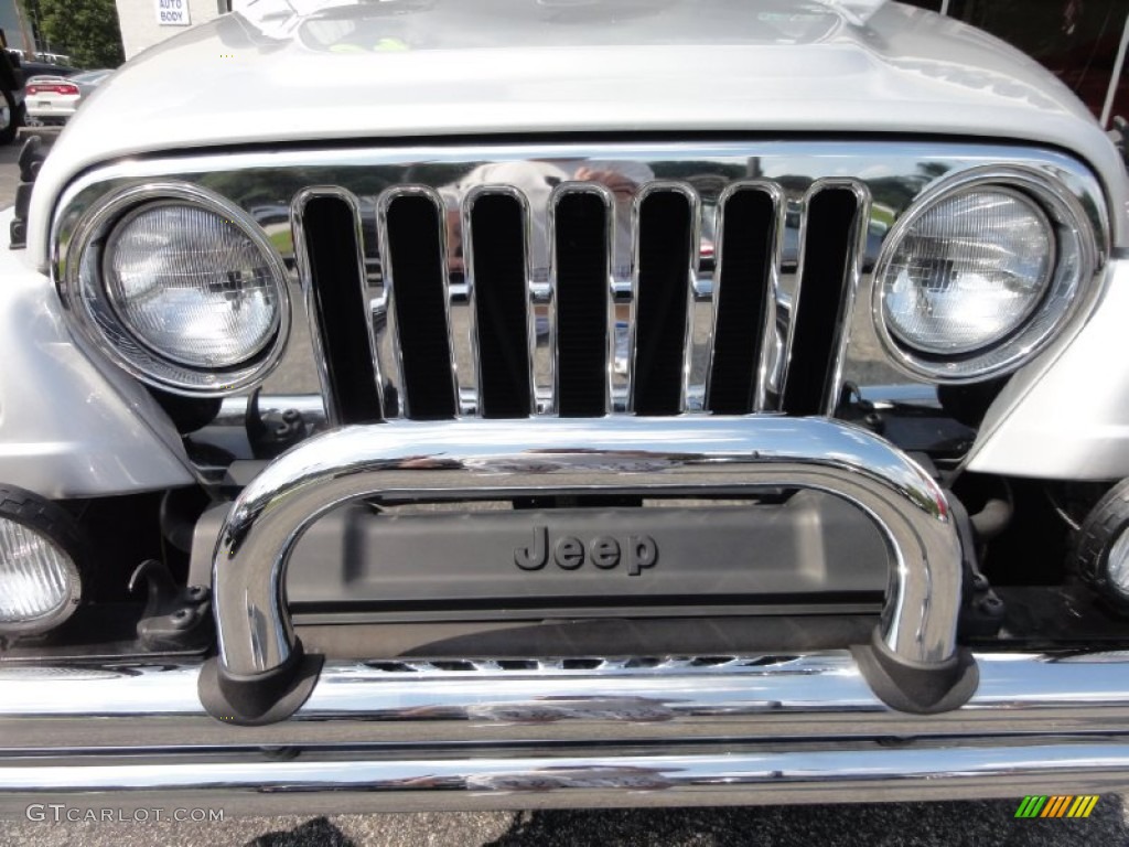 2004 Wrangler Sport 4x4 - Bright Silver Metallic / Dark Slate Gray photo #20