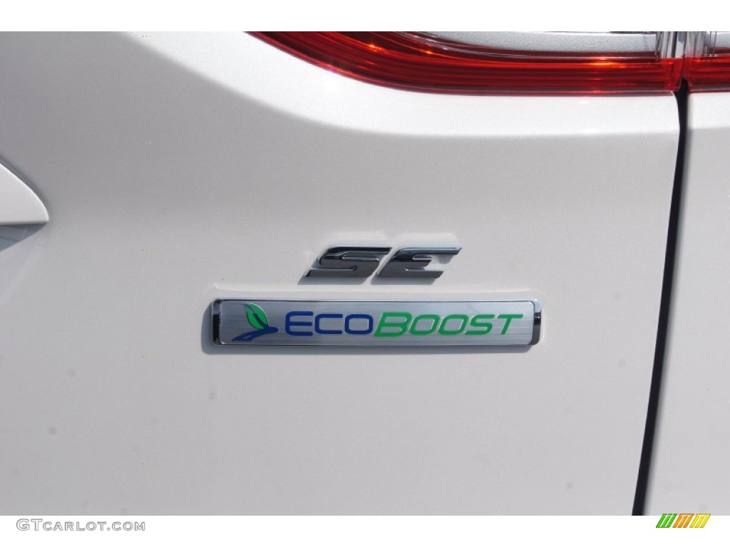 2013 Escape SE 2.0L EcoBoost - White Platinum Metallic Tri-Coat / Medium Light Stone photo #19