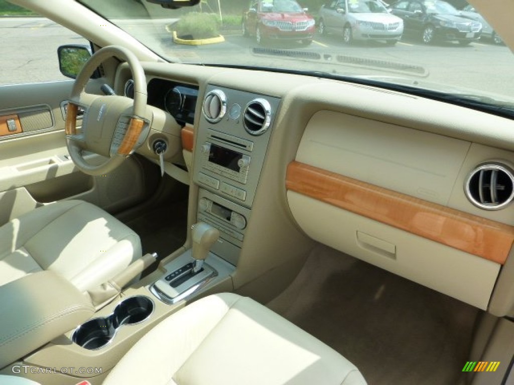 2007 MKZ AWD Sedan - Dune Pearl Metallic / Sand photo #11