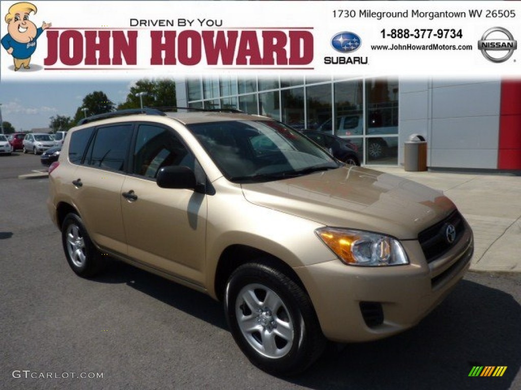 2009 RAV4 4WD - Sandy Beach Metallic / Sand Beige photo #1