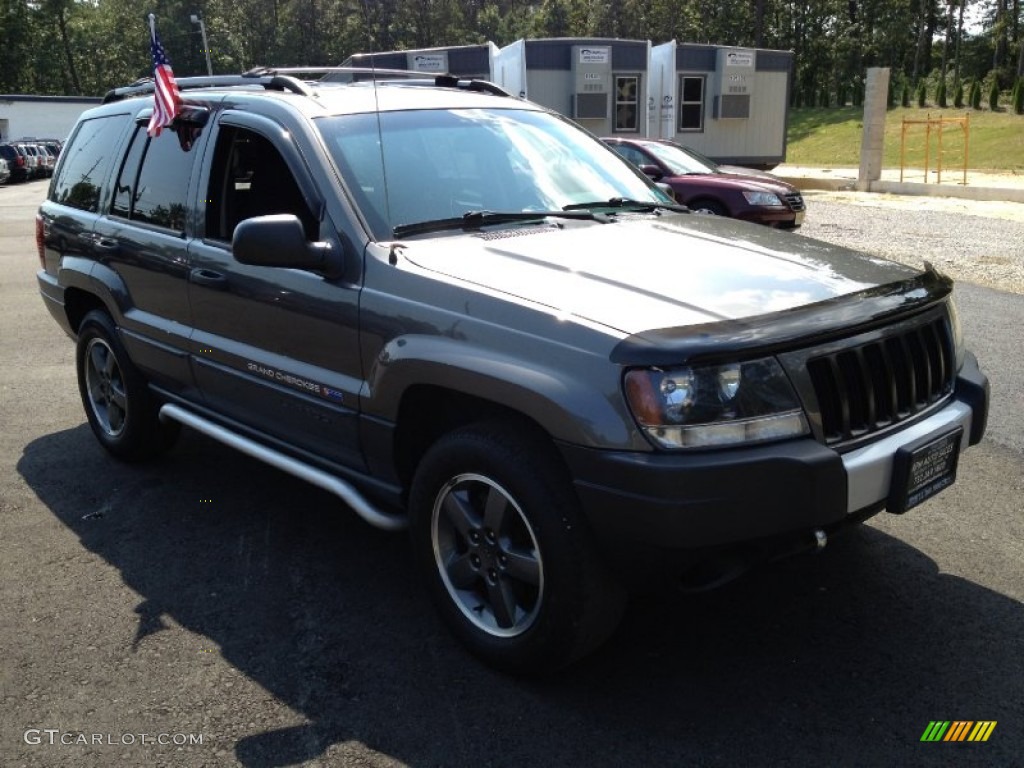 2004 Grand Cherokee Freedom Edition 4x4 - Graphite Metallic / Dark Slate Gray photo #3