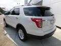 2012 White Suede Ford Explorer XLT 4WD  photo #3
