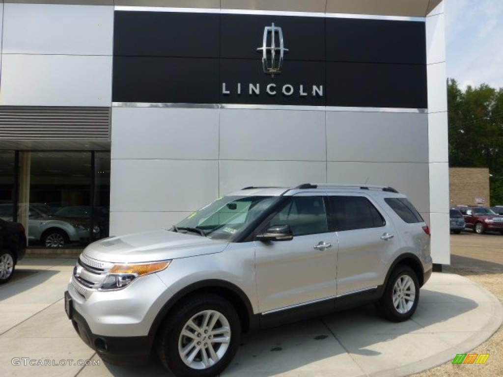 Ingot Silver Metallic Ford Explorer