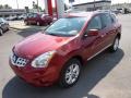 2013 Cayenne Red Nissan Rogue SV AWD  photo #3