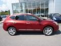 2013 Cayenne Red Nissan Rogue SV AWD  photo #8