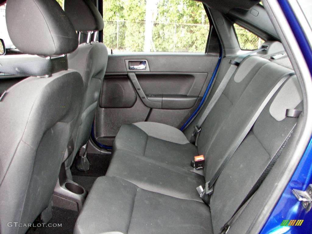 2008 Focus SES Sedan - Vista Blue Metallic / Charcoal Black photo #15