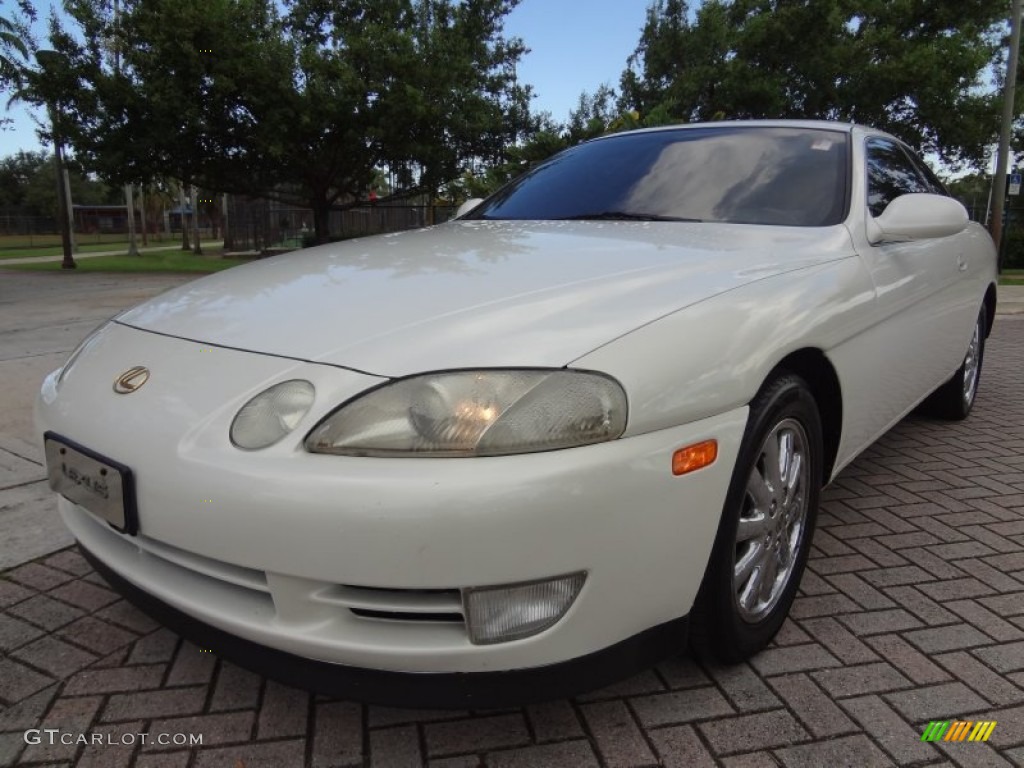 1993 SC 400 - Pearl White / Ivory photo #2