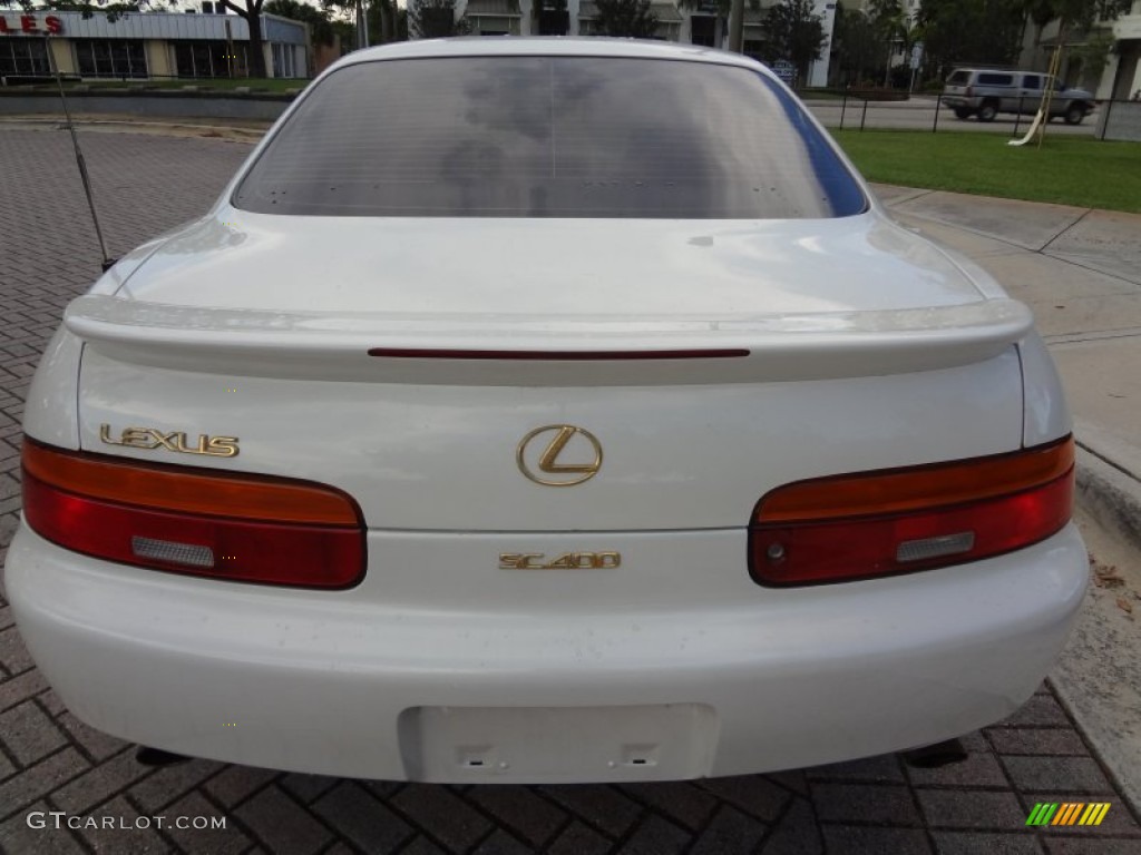 1993 SC 400 - Pearl White / Ivory photo #6