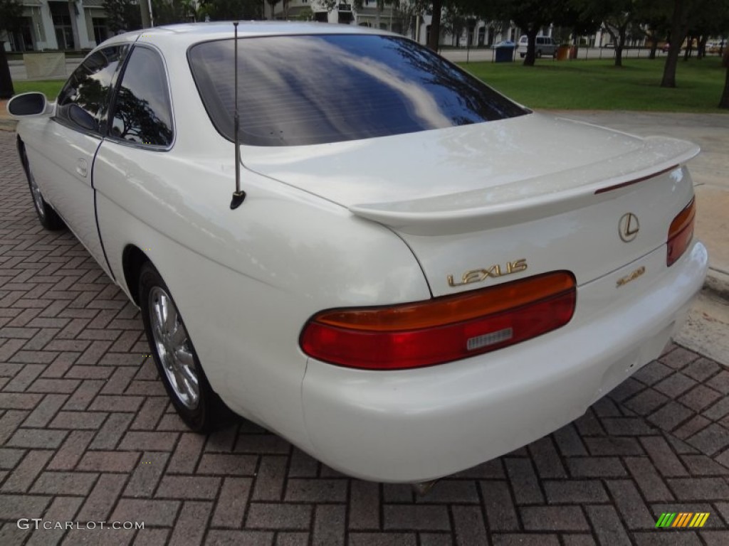 1993 SC 400 - Pearl White / Ivory photo #7