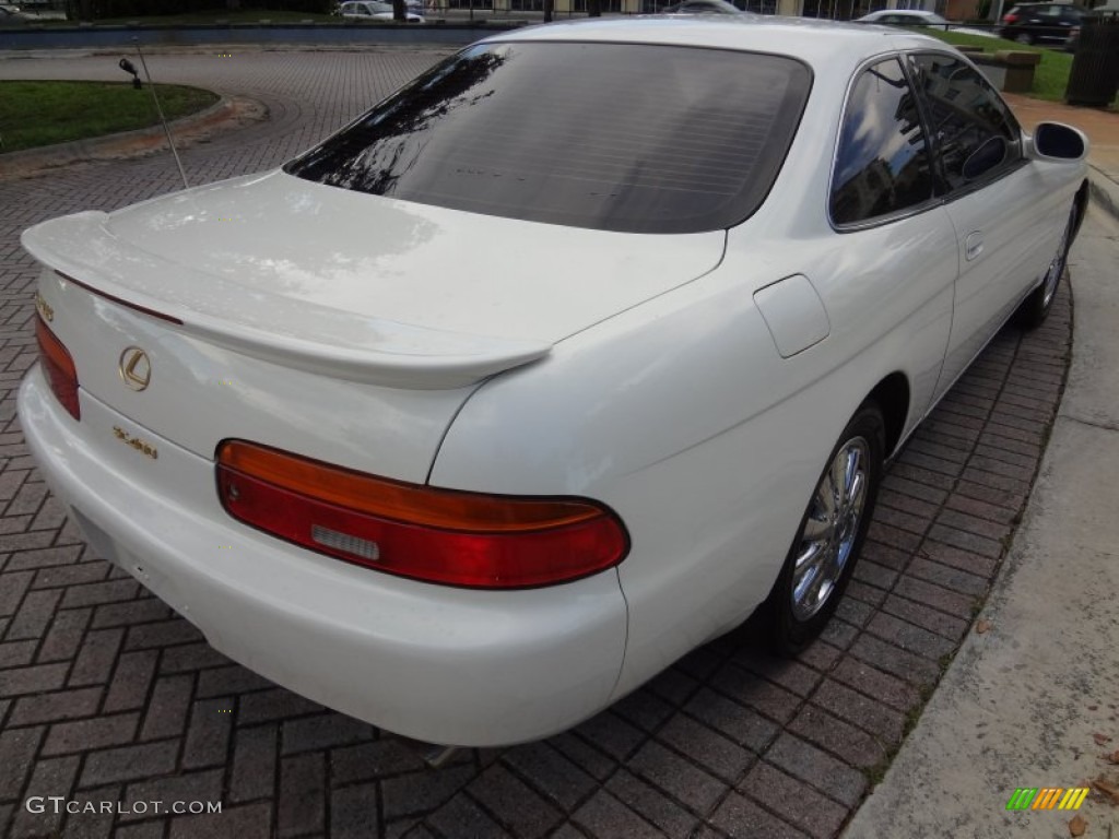 1993 SC 400 - Pearl White / Ivory photo #8