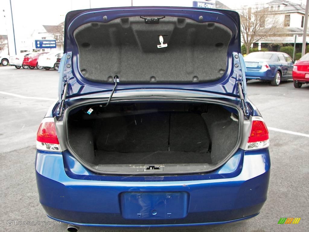 2008 Focus SES Sedan - Vista Blue Metallic / Charcoal Black photo #21