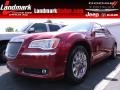 Deep Cherry Red Crystal Pearl 2011 Chrysler 300 C Hemi