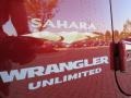 2010 Red Rock Crystal Pearl Jeep Wrangler Unlimited Sahara 4x4  photo #10