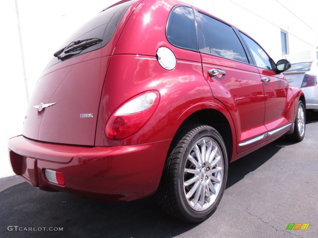 Inferno Red Crystal Pearl 2008 Chrysler PT Cruiser Touring Exterior Photo #70479707
