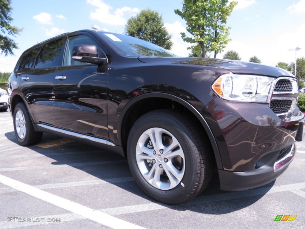 Rugged Brown Pearl 2013 Dodge Durango Crew Exterior Photo #70480622