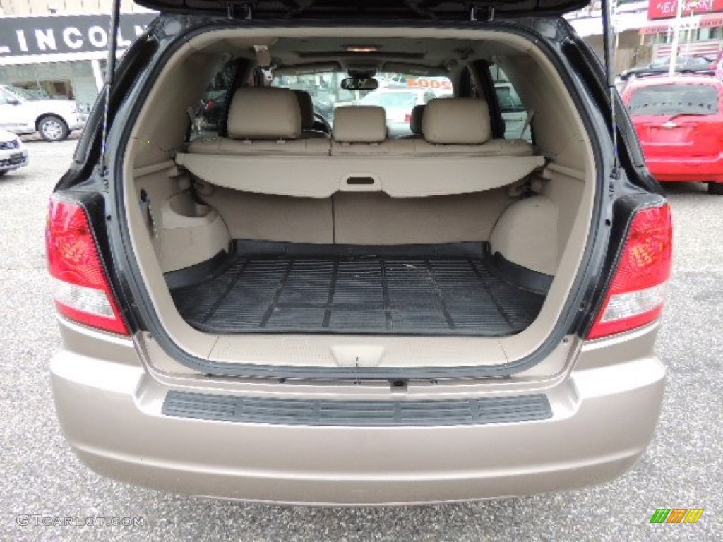 2004 Kia Sorento EX 4WD Trunk Photo #70480628