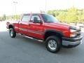 Victory Red - Silverado 2500HD LS Crew Cab 4x4 Photo No. 2