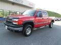 Victory Red - Silverado 2500HD LS Crew Cab 4x4 Photo No. 3