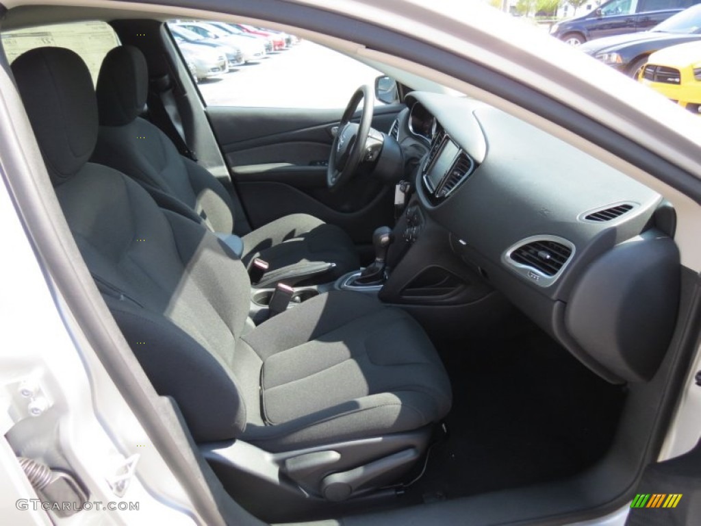 Black Interior 2013 Dodge Dart SXT Photo #70481468
