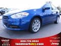 2013 Blue Streak Pearl Coat Dodge Dart SXT  photo #1