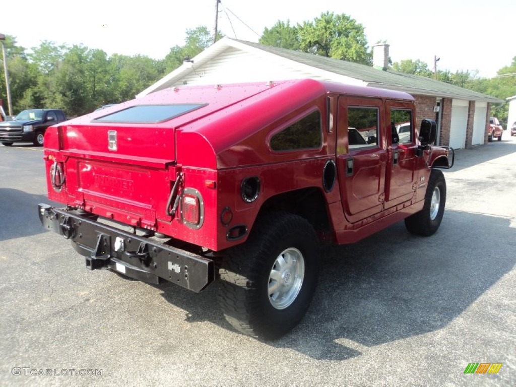 Candy Apple Red 1999 Hummer H1 Hard Top Exterior Photo #70481660