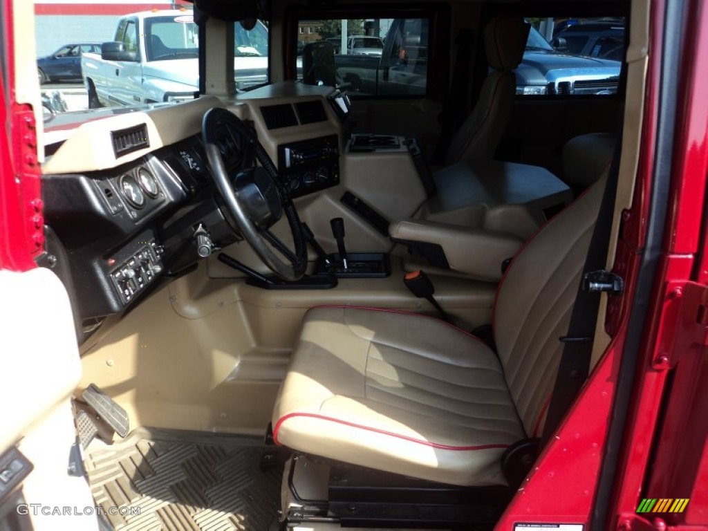 SandStorm Interior 1999 Hummer H1 Hard Top Photo #70481669