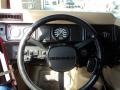 1999 Hummer H1 SandStorm Interior Steering Wheel Photo