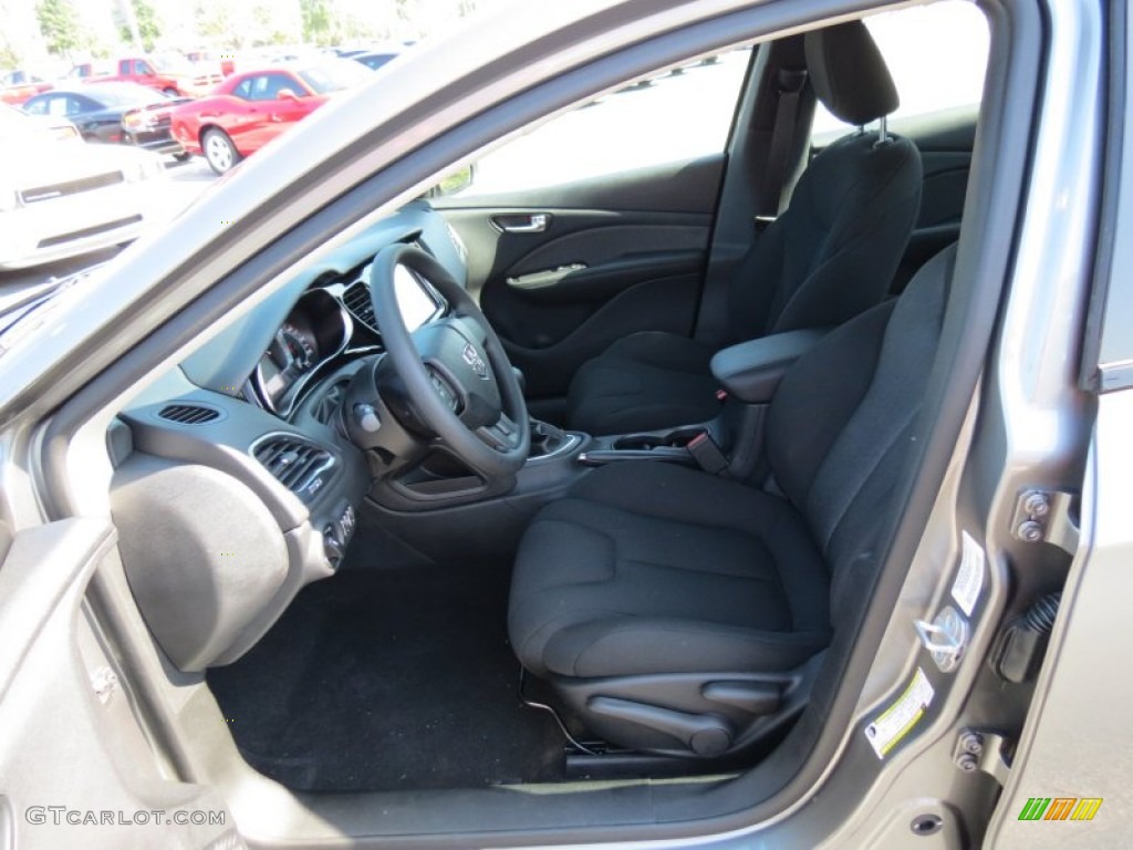 Black Interior 2013 Dodge Dart SXT Photo #70481765