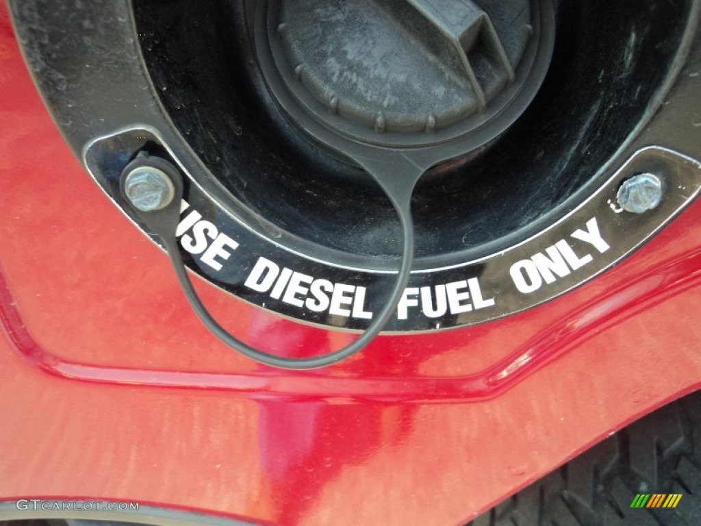 1999 H1 Hard Top - Candy Apple Red / SandStorm photo #28