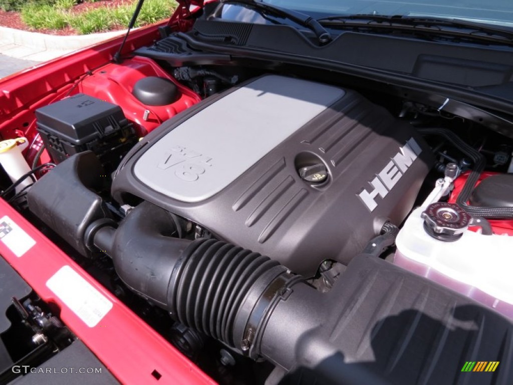 2013 Dodge Challenger R/T 5.7 Liter HEMI OHV 16-Valve VVT V8 Engine Photo #70482479