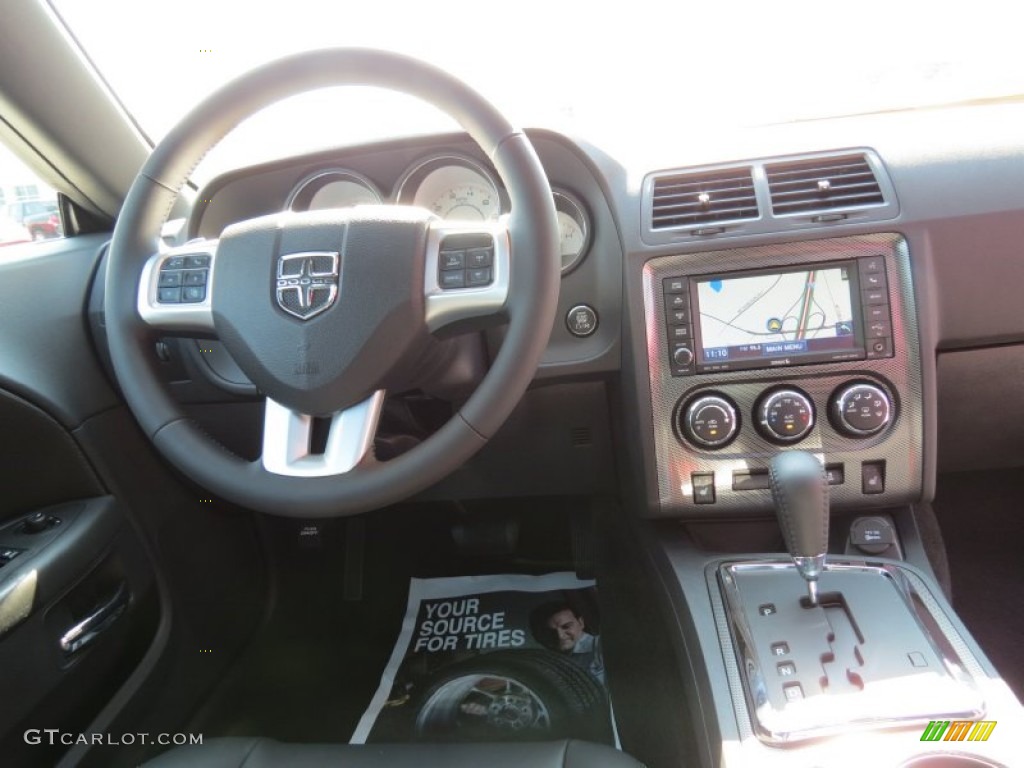 2013 Challenger R/T Classic - Bright White / Dark Slate Gray photo #11