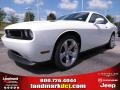 2013 Bright White Dodge Challenger SXT  photo #1