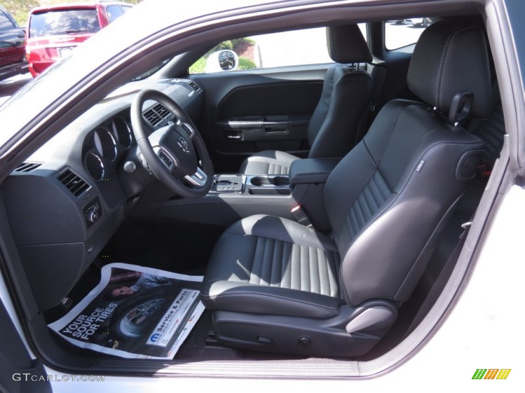 2013 Challenger SXT - Bright White / Dark Slate Gray photo #6